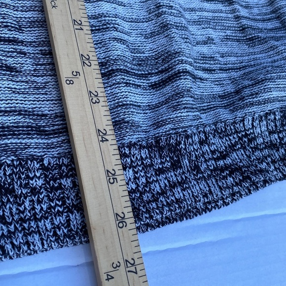 Lane Bryant Fair Isle V-Neck Sweater Gray Women's Size 18/20 - Picture 7 of 7